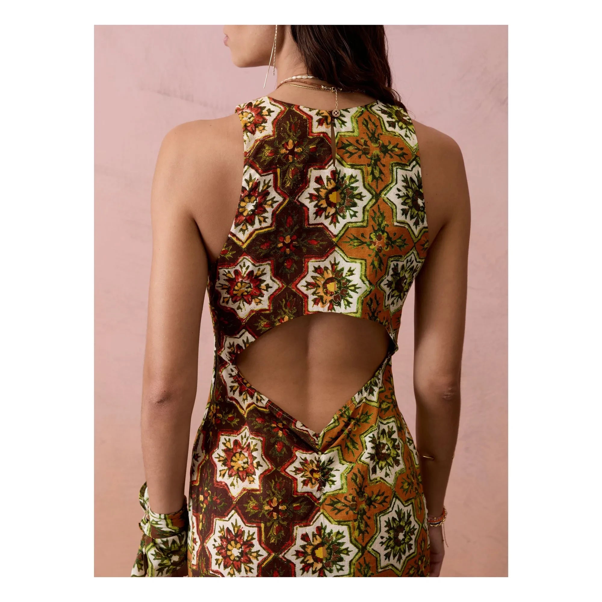 Boteh - Alhambra Kleid | Ocker