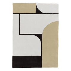 Edito - Handgewebter Strada Teppich | Beige