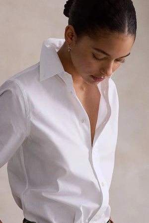 Polo Ralph Lauren Kadın Pamuk Elastan Gömlek