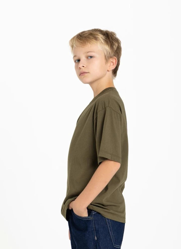 Smallable Kid - Nils Organische Baumwoll-T-Shirt | Verdigris