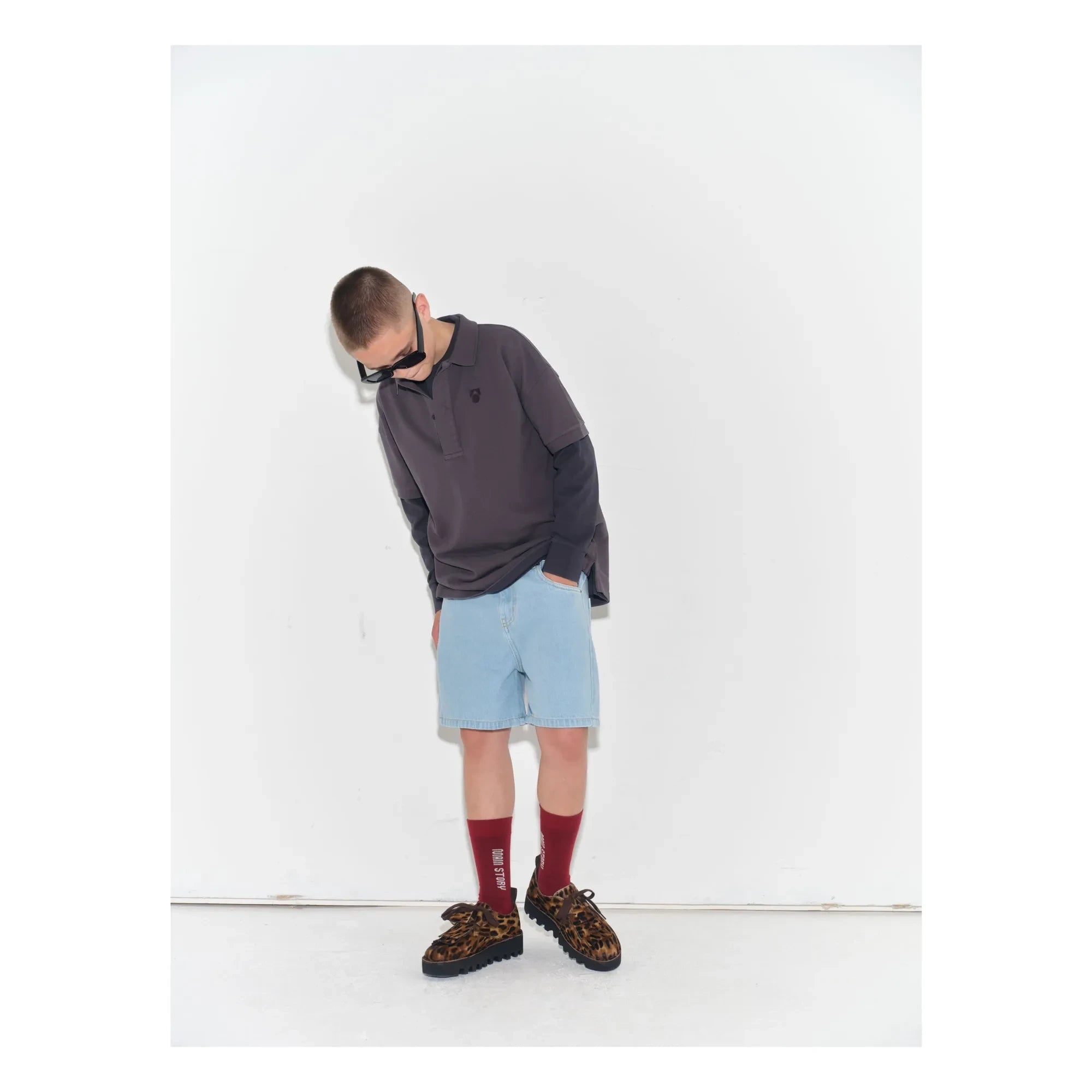 Main Story - Bio-Baumwoll-Denim-Shorts | Hellblau