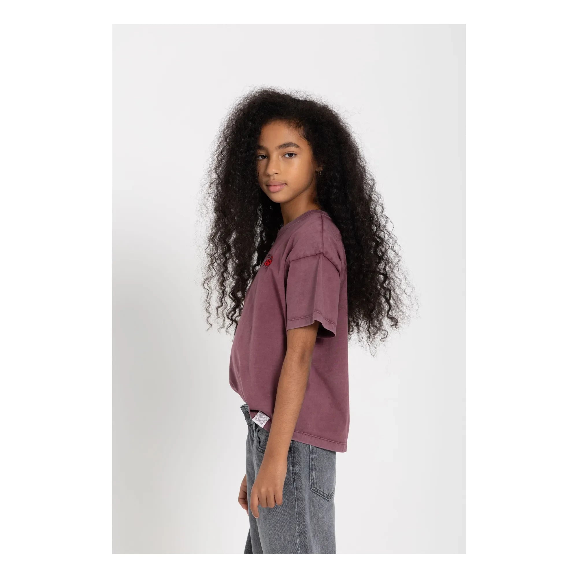 Finger in the nose - Queen T-Shirt Bio-Baumwolle | Aubergine