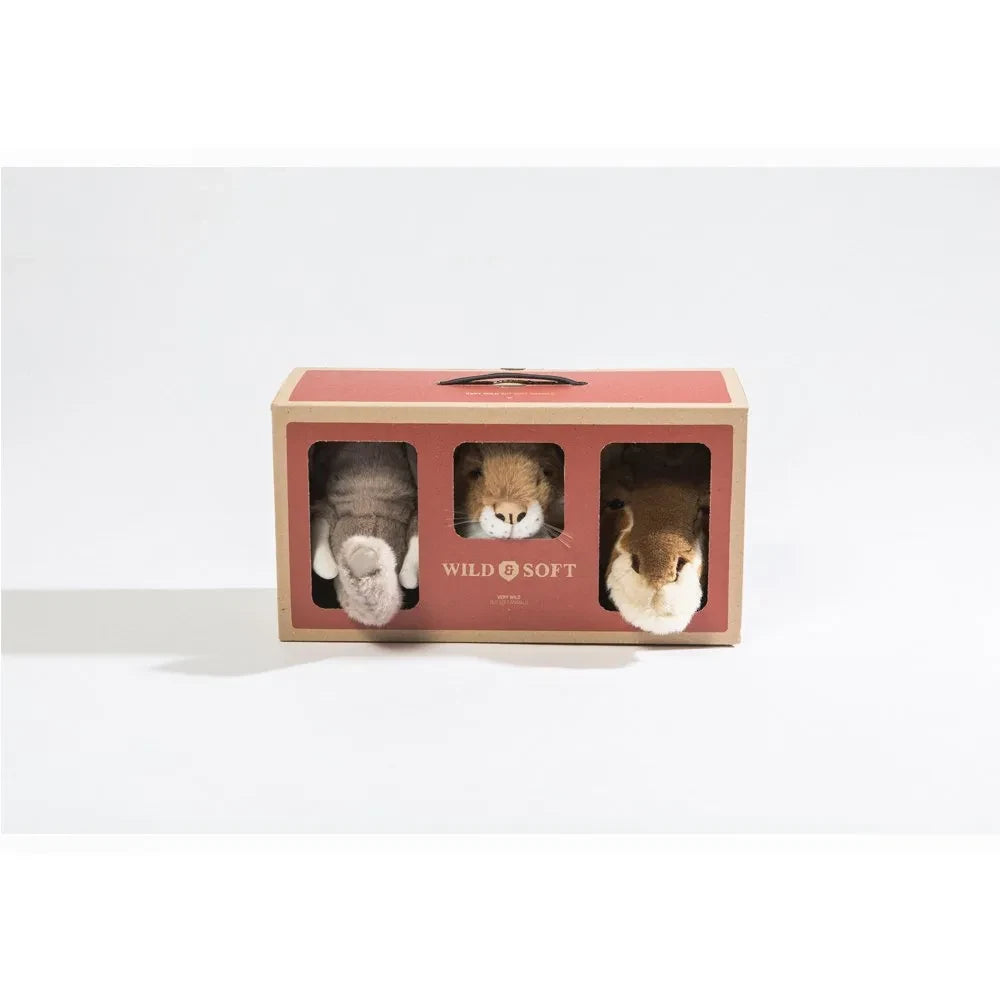 Wild & Soft - Safari Wandhaken - 3er Set