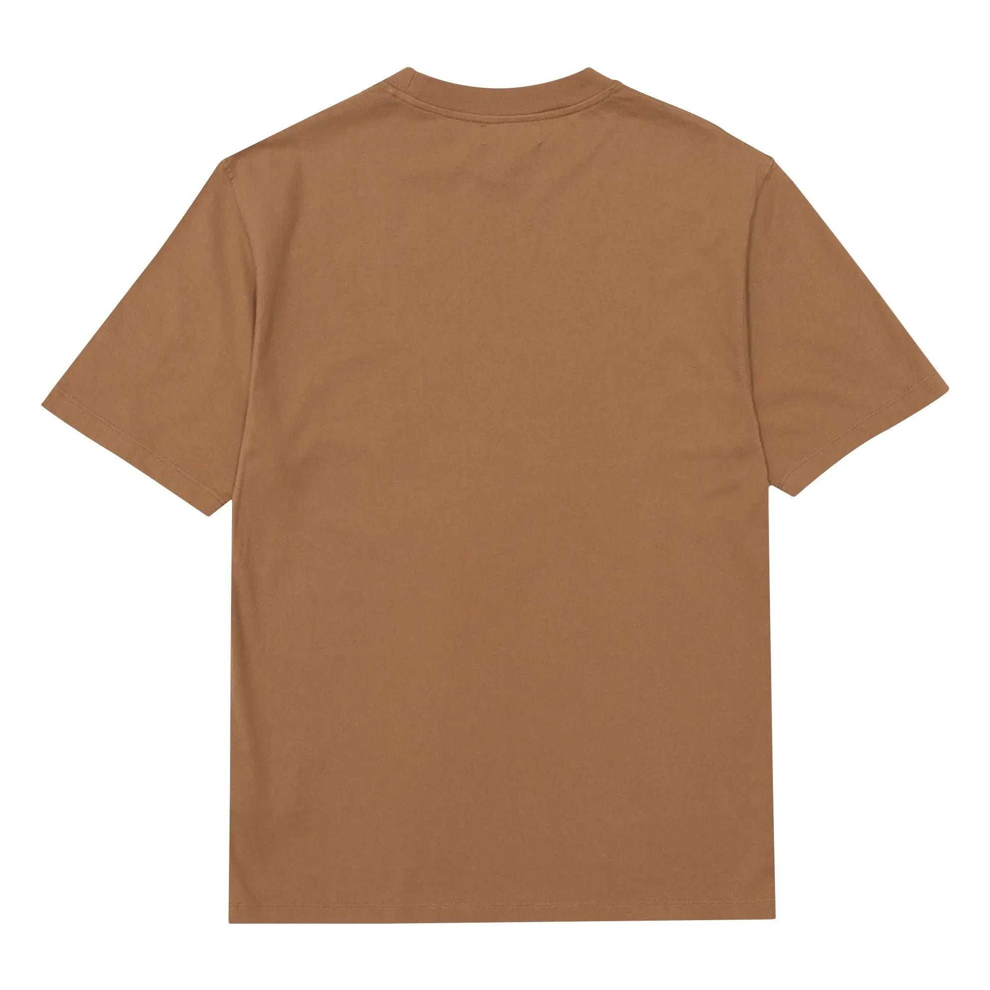 Edmmond Studios - Avant Garde T-Shirt aus Baumwolle | Hellbraun