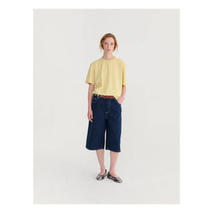 Bobo Choses - Denim Bio-Baumwoll-Bermuda-Shorts | Blau