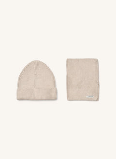 Liewood - Lina Hut- und Schal-Set | Ecru