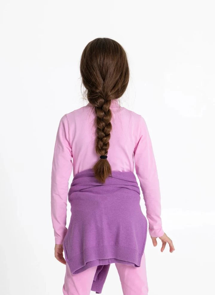 Smallable Kid - T-Shirt mit Kapuze | Verblasstes Rosa