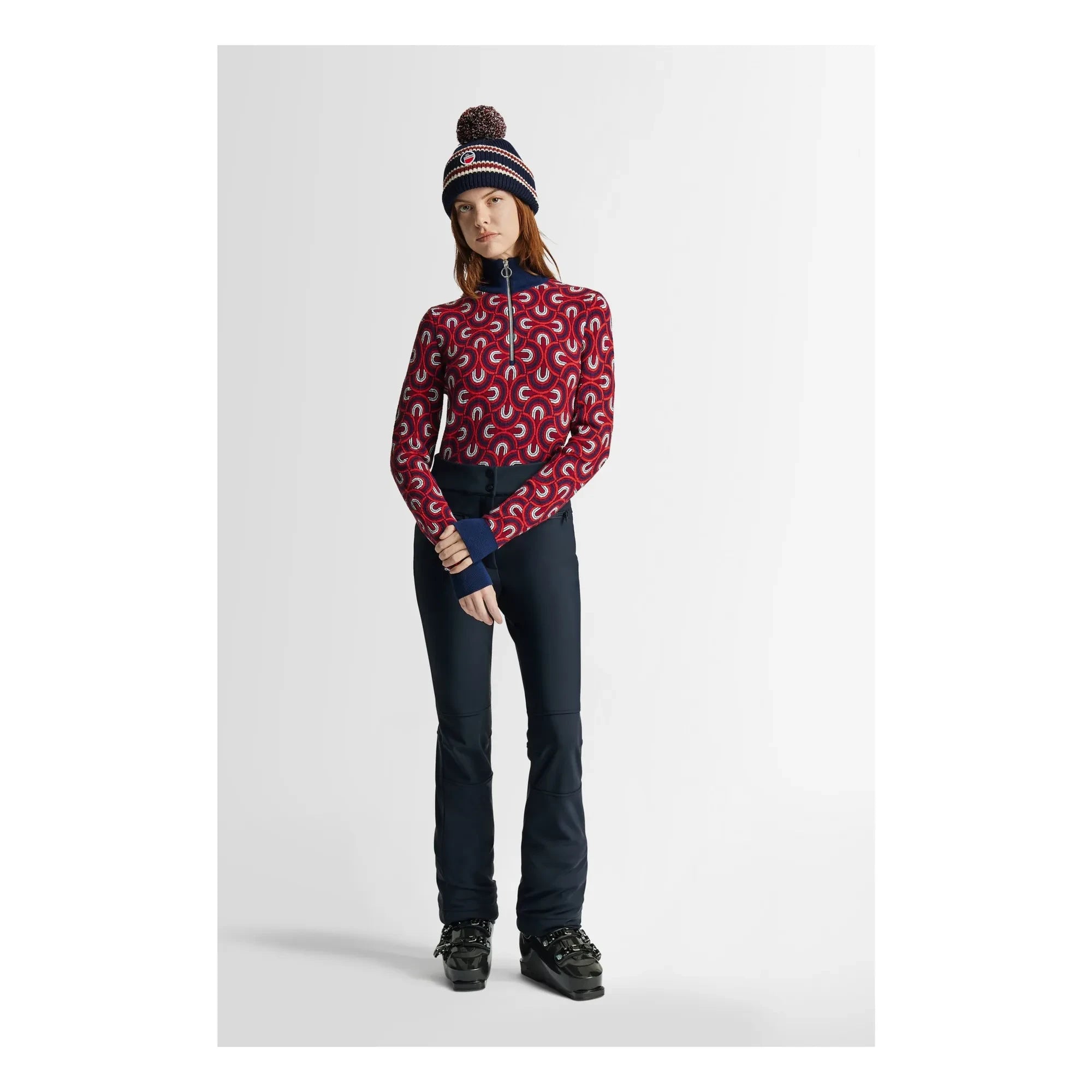Fusalp - Knit Pill Pullover | Mahagoni