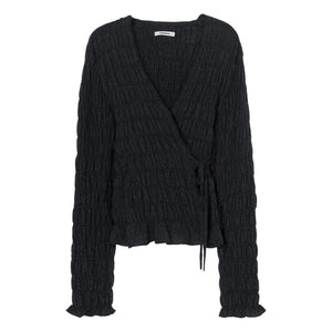 Cordera - Merinowoll-Strickjacke | Anthrazitgrau