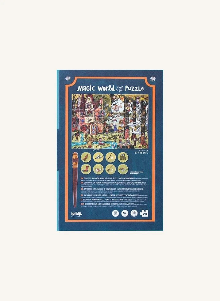 Londji - Magische Welt Finde und Füge Puzzles zusammen