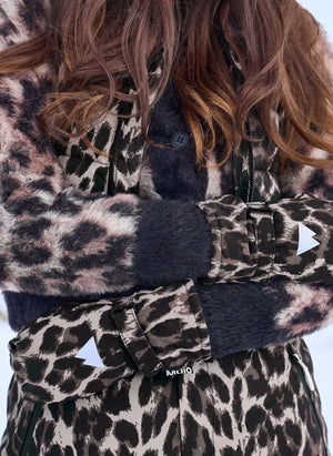 Molo - Mitzy Leopar eldiven | Kahverengi