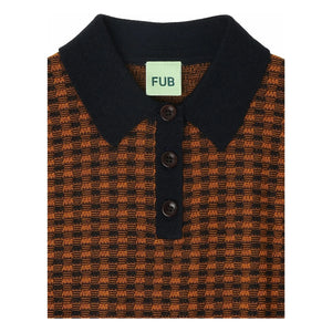 FUB - Merino Yün Polo Tişört | Lacivert