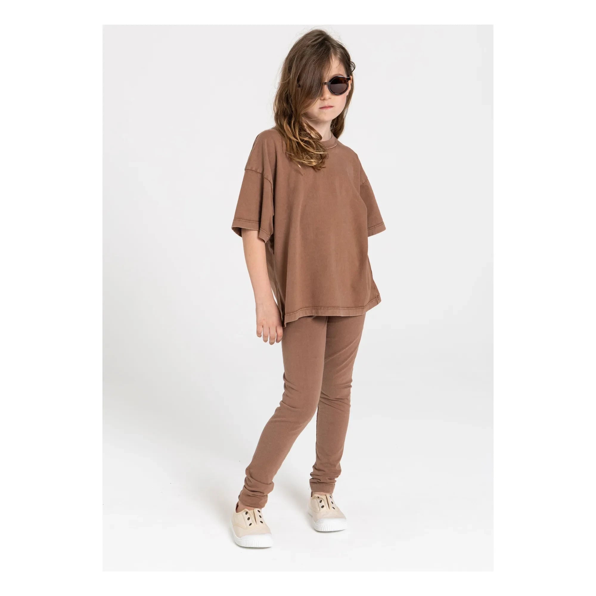 Smallable Kid - Liv T-Shirt Bio-Baumwolle | Braun