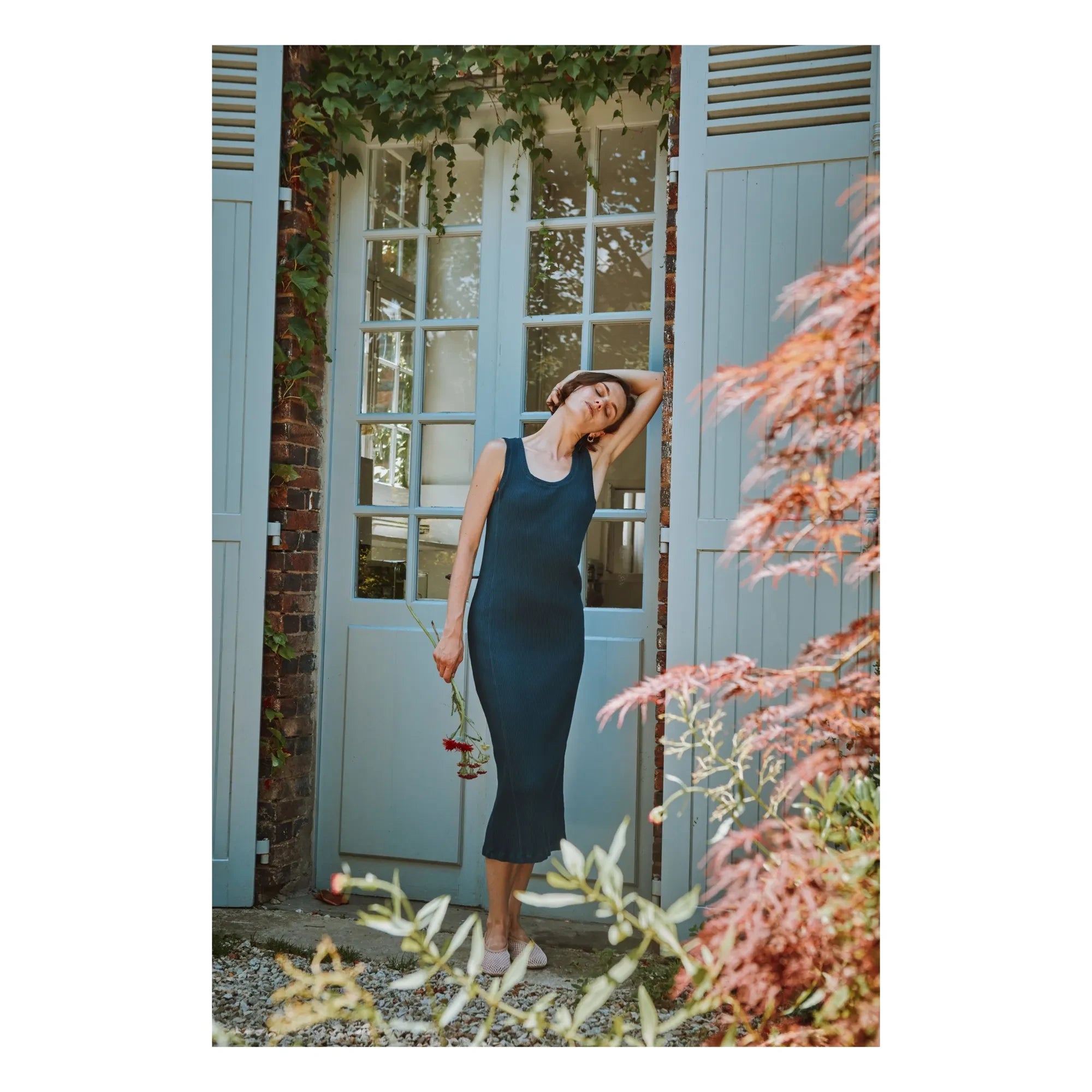 Poudre Organic - Kleid Féve | Marine