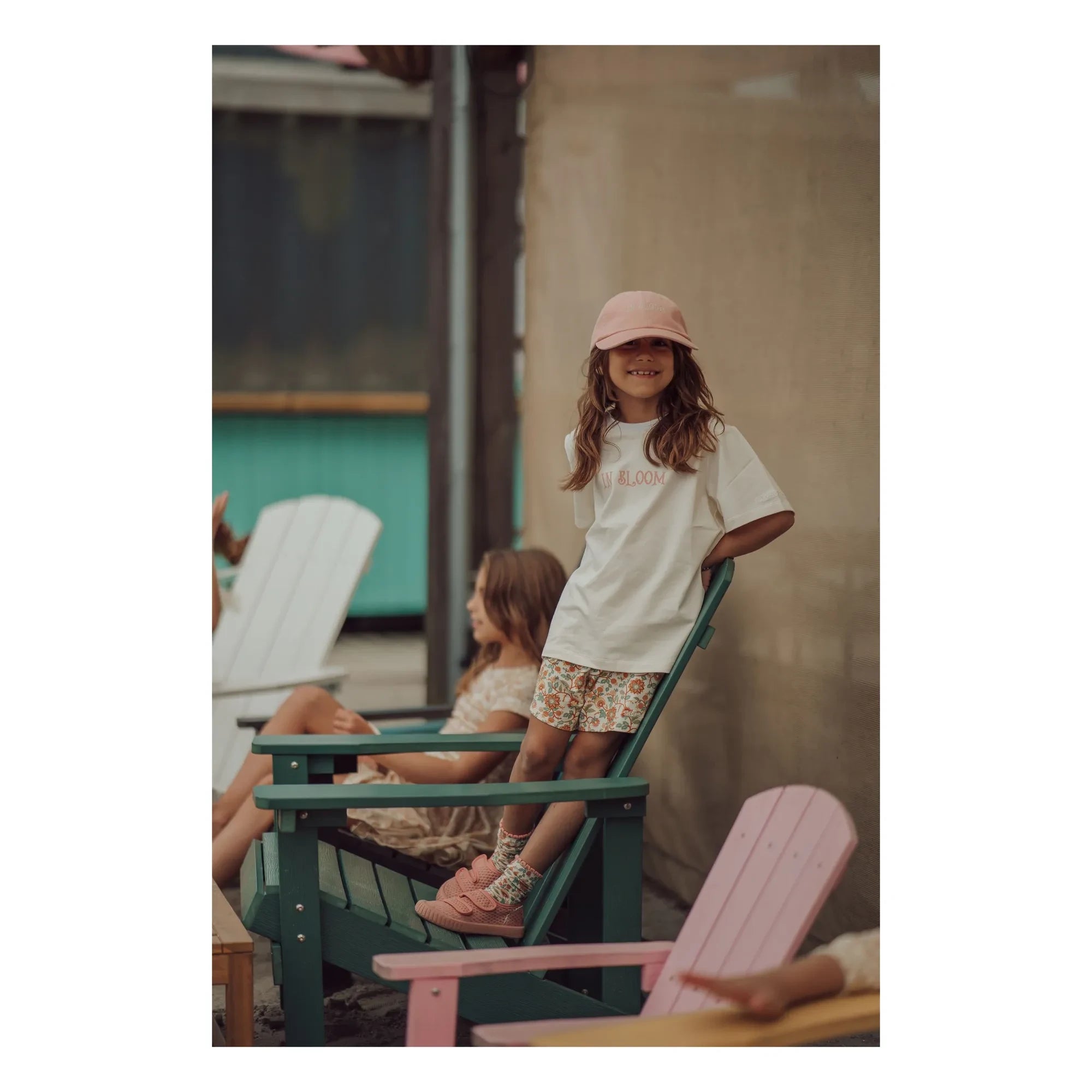 Grech & Co - Scratch Play Sneaker aus recycelten Fasern | Rosa