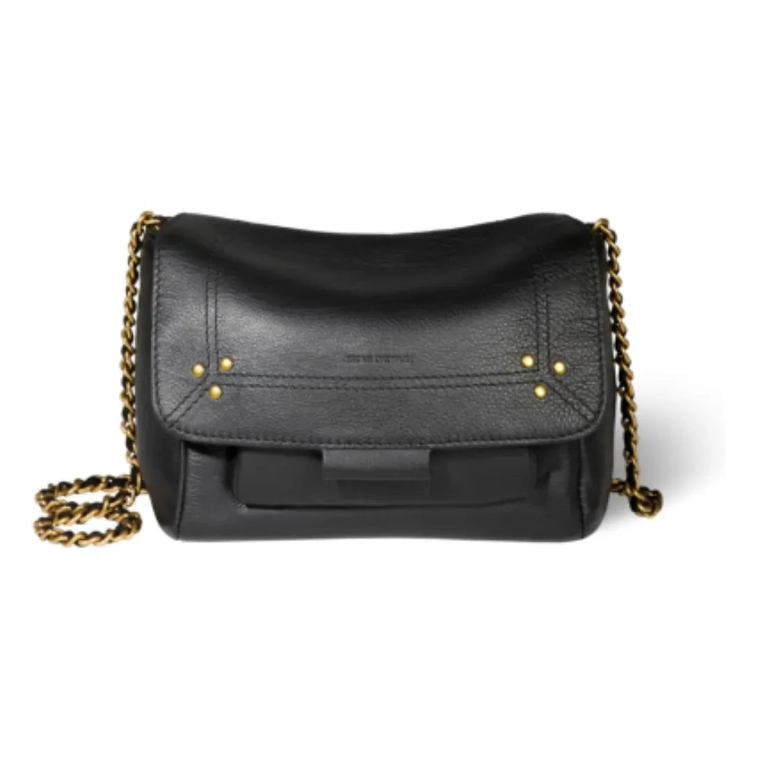 Jérôme Dreyfuss - Tasche Lulu S Kalbsleder | Schwarz