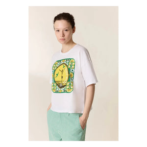 Leon & Harper - Feel Your Soul T-Shirt Bio-Baumwolle | Weiß