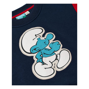 Goldie + Ace - Goldie + Ace x Schtroumpfs Sweatshirt | Lacivert