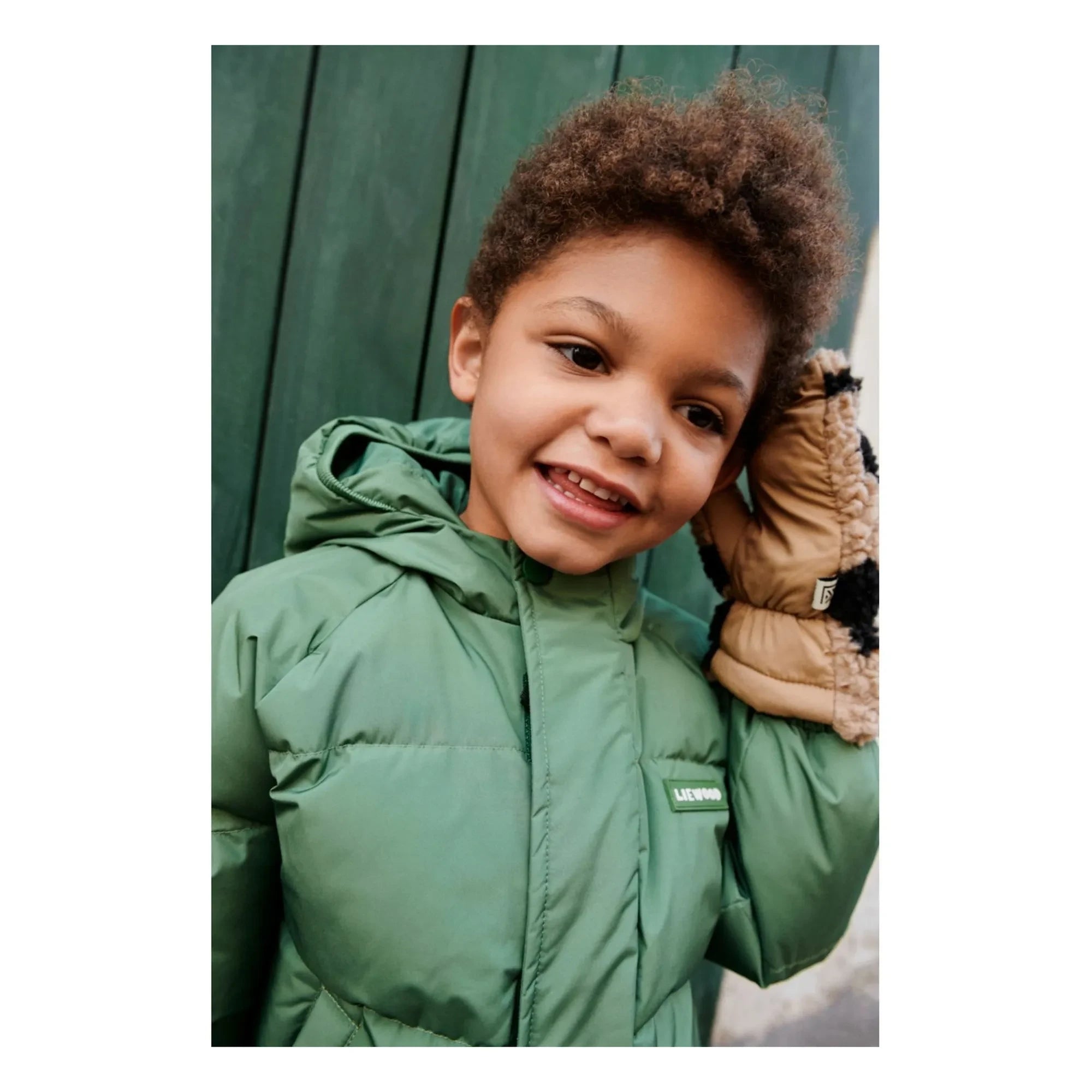 Liewood - Adelina Jacke mit Recycling-Faserfüllung | Grün