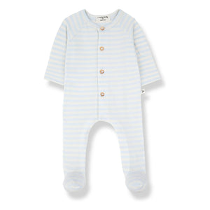 1+ in the family - Felip Gestreifter Pyjama | Hellblau