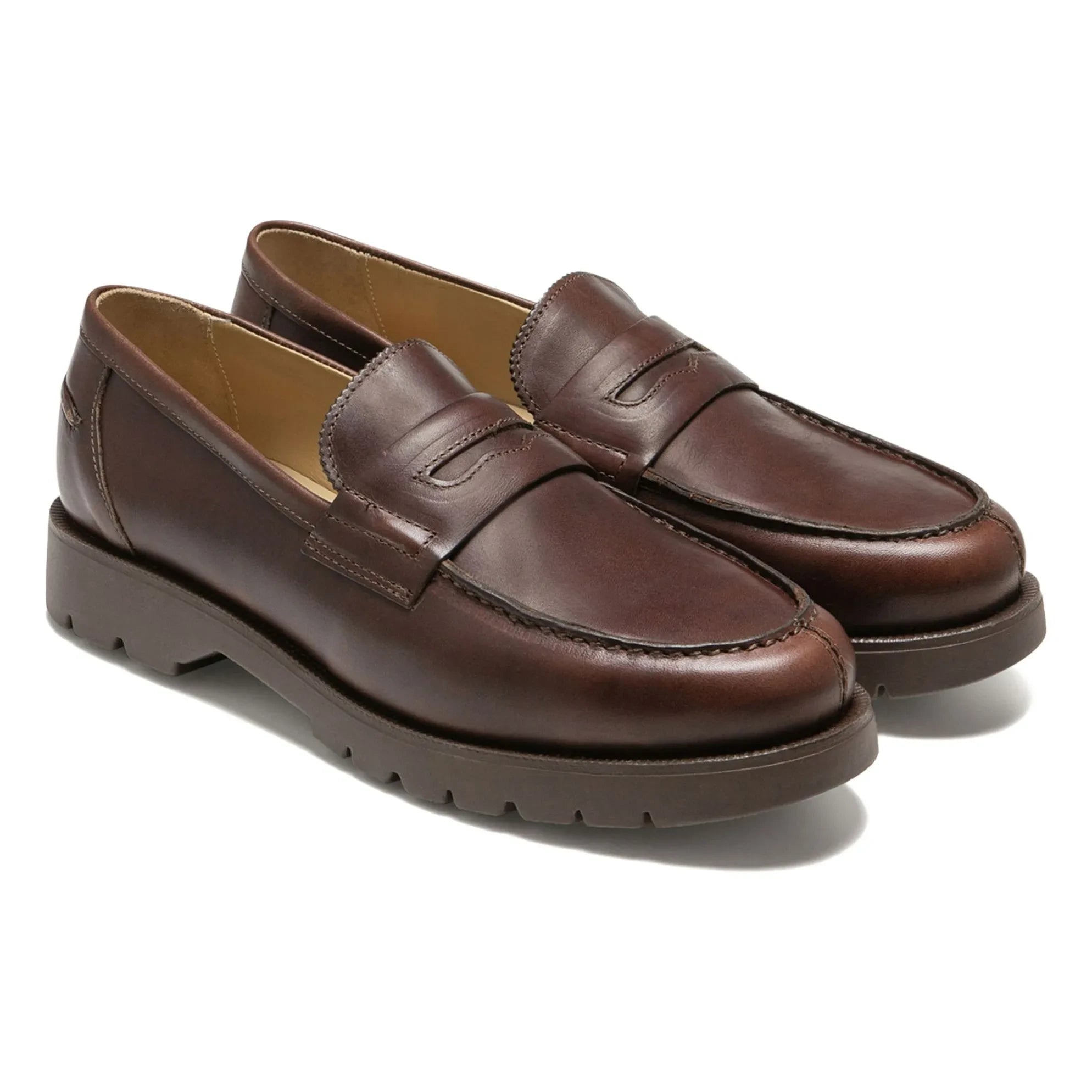 Kleman - Cotteur A Penny Leder Loafer | Braun