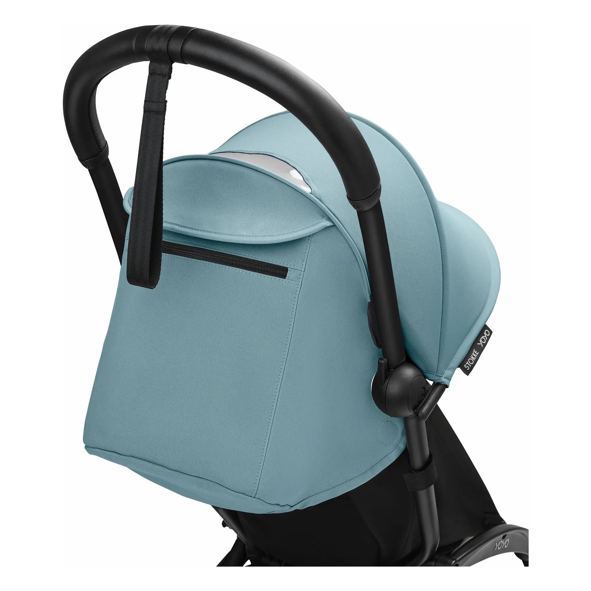 Stokke® - YOYO³ 6+ Kinderwagen schwarzer Rahmen | Aqua