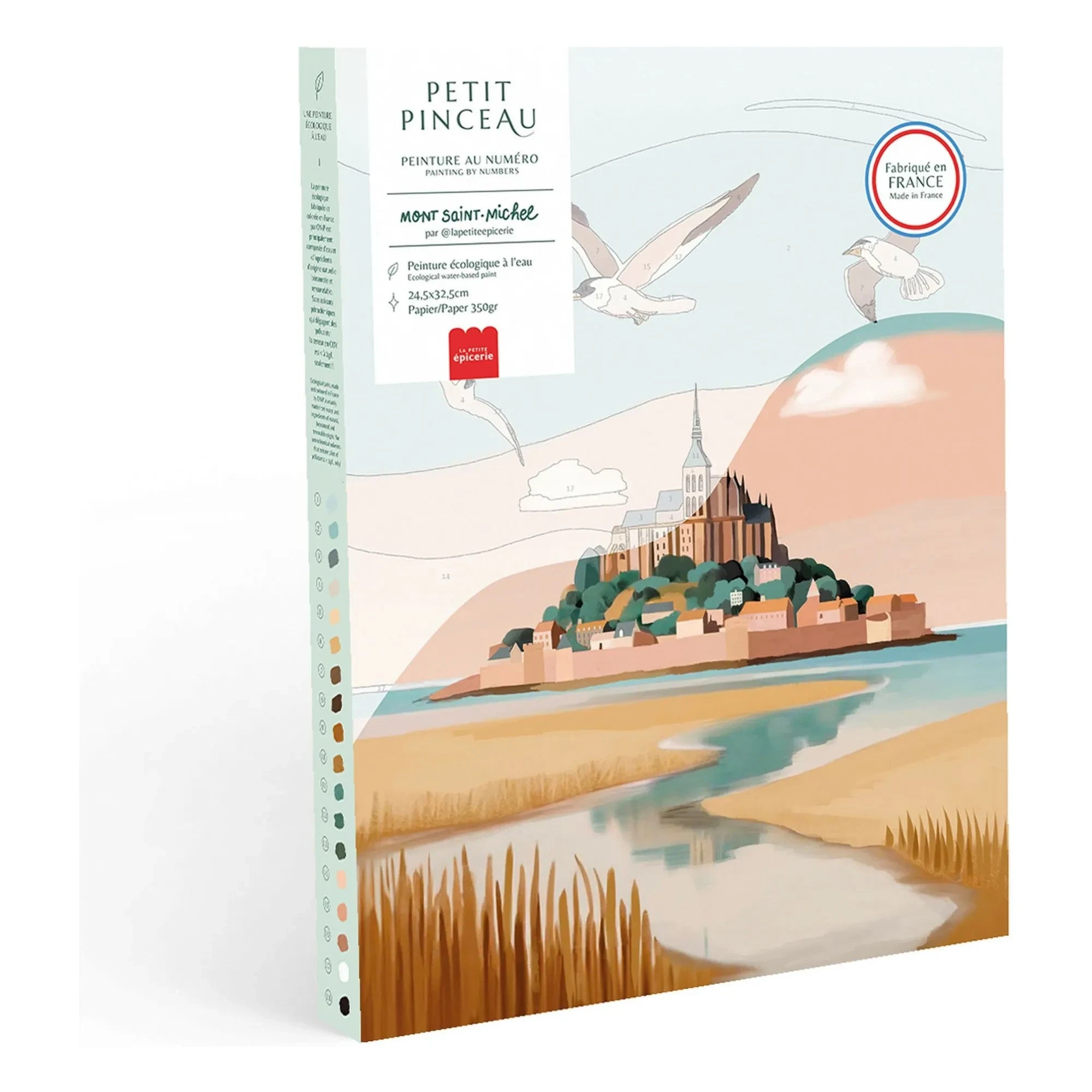 La Petite Épicerie - Malset mit Zahlen - Mont Saint-Michel von La Petite Epicerie