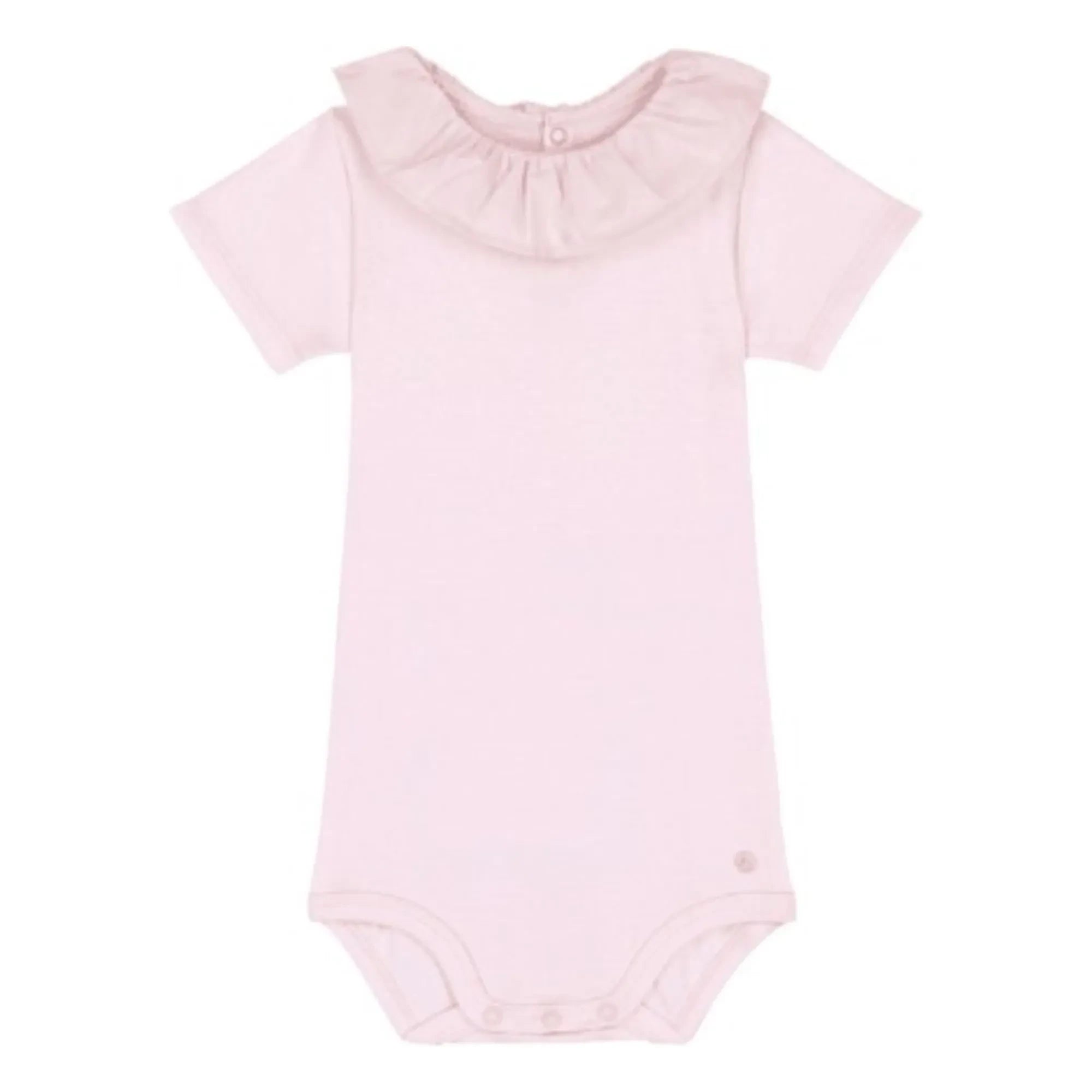 Petit Bateau - Bodykragen Bio-Baumwolle | Blassrosa