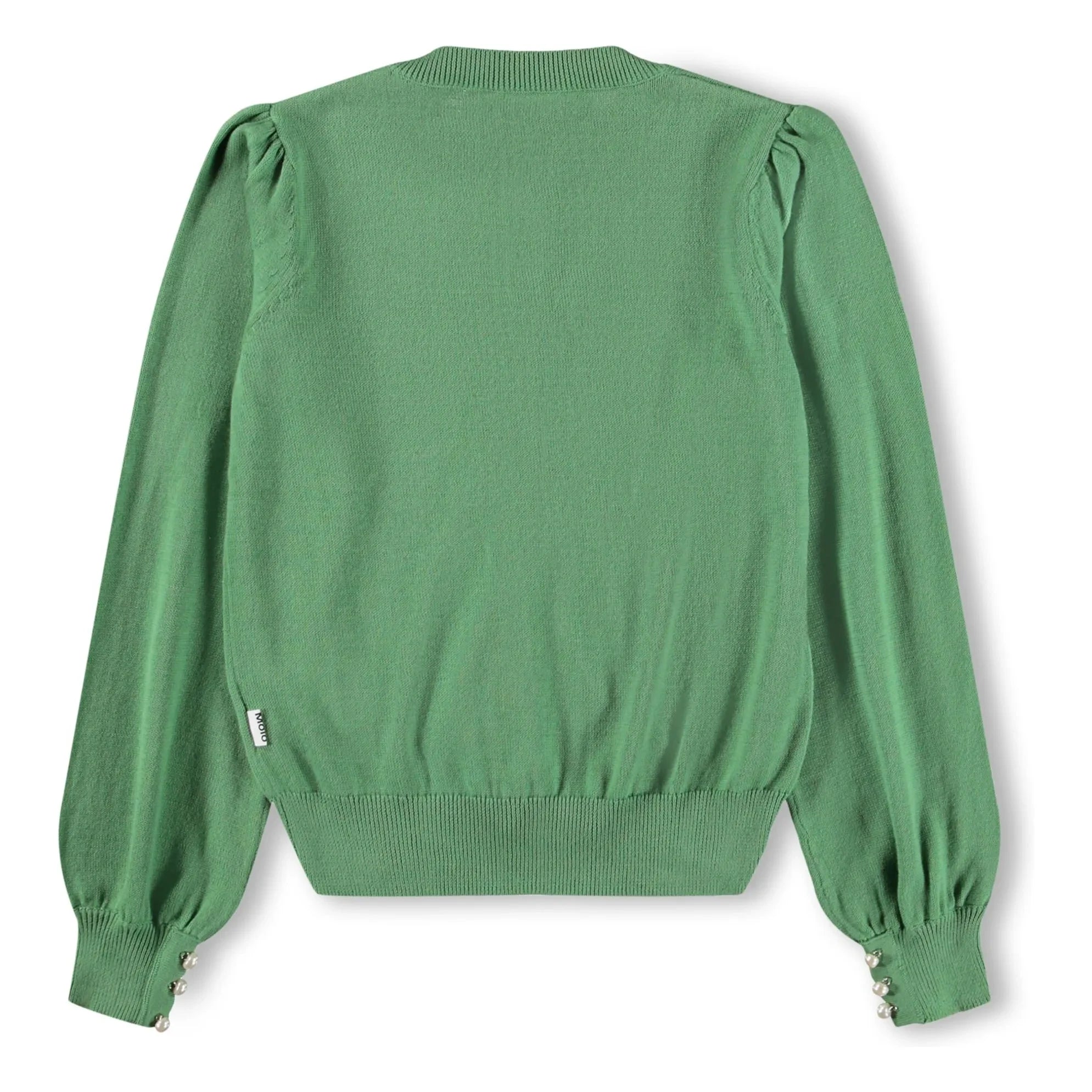 Molo – Guinevere Bio-Baumwollstrickjacke | Grün
