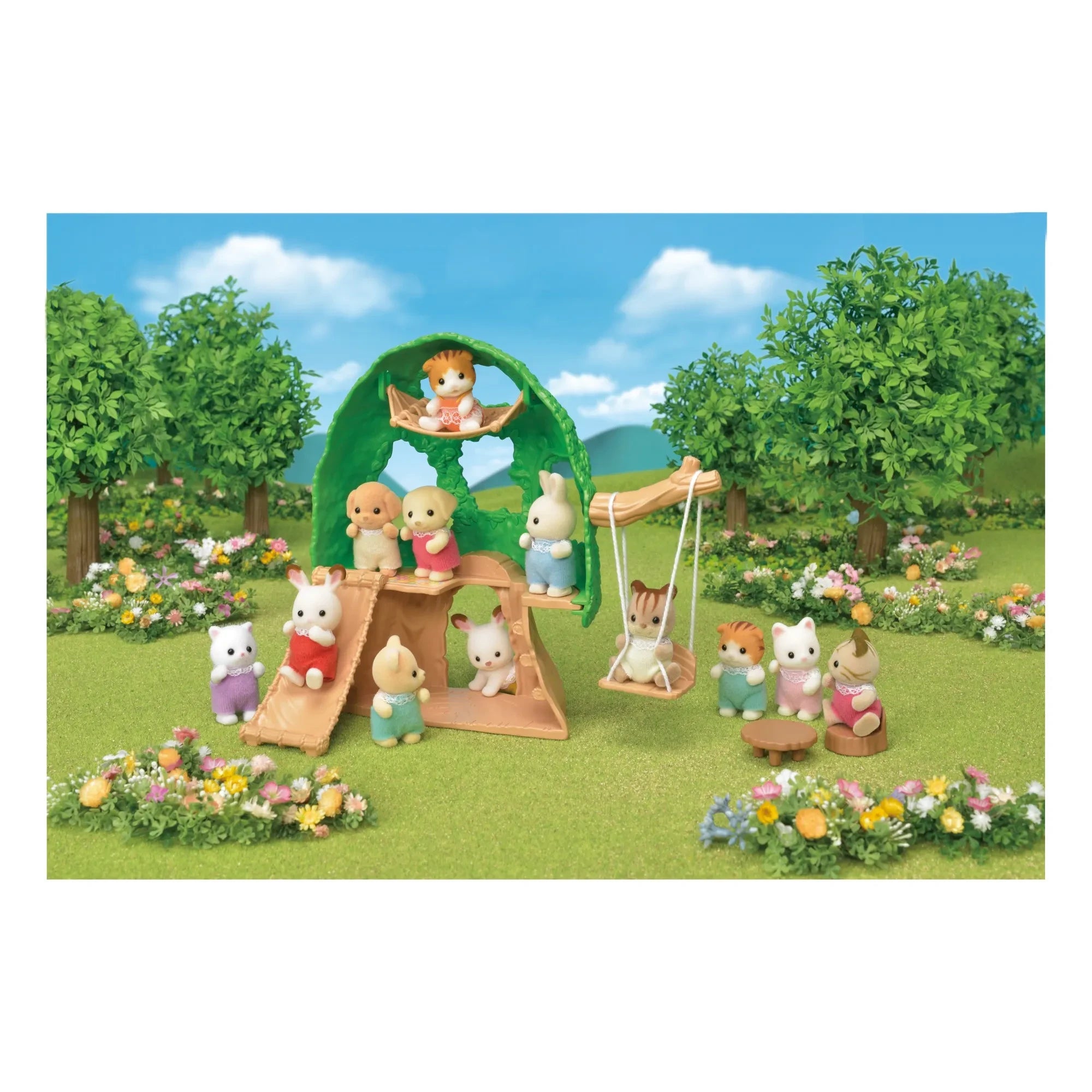 Sylvanian Families - Babystation und Babys-Eichhörnchen Spielset