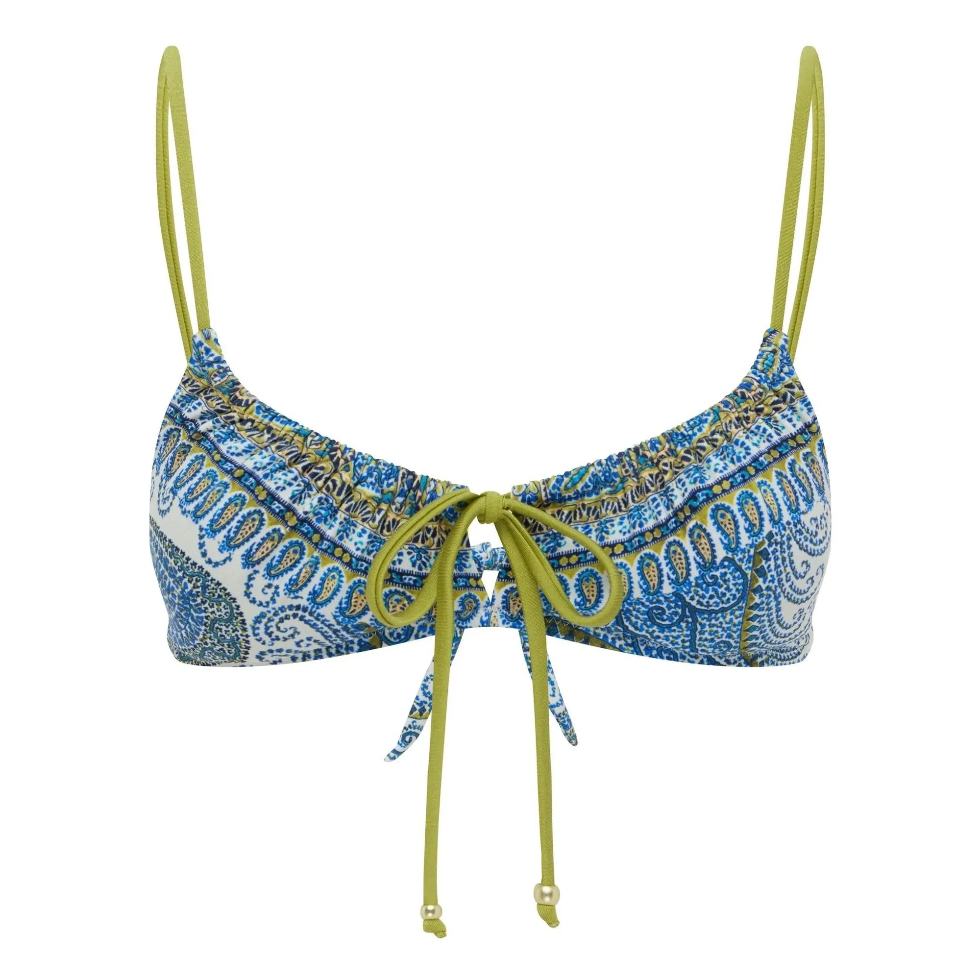 Boteh - Arcadia Bikini-Oberteil | Lapislazuli