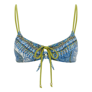 Boteh - Arcadia Bikini-Oberteil | Lapislazuli