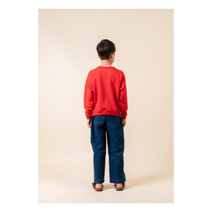 birinit - Chili Birinit Sweatshirt aus Bio-Baumwolle | Rot