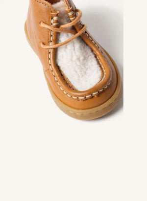 Lazare - Octave Gepolsterter Erste-Schritte-Schuh | Camel