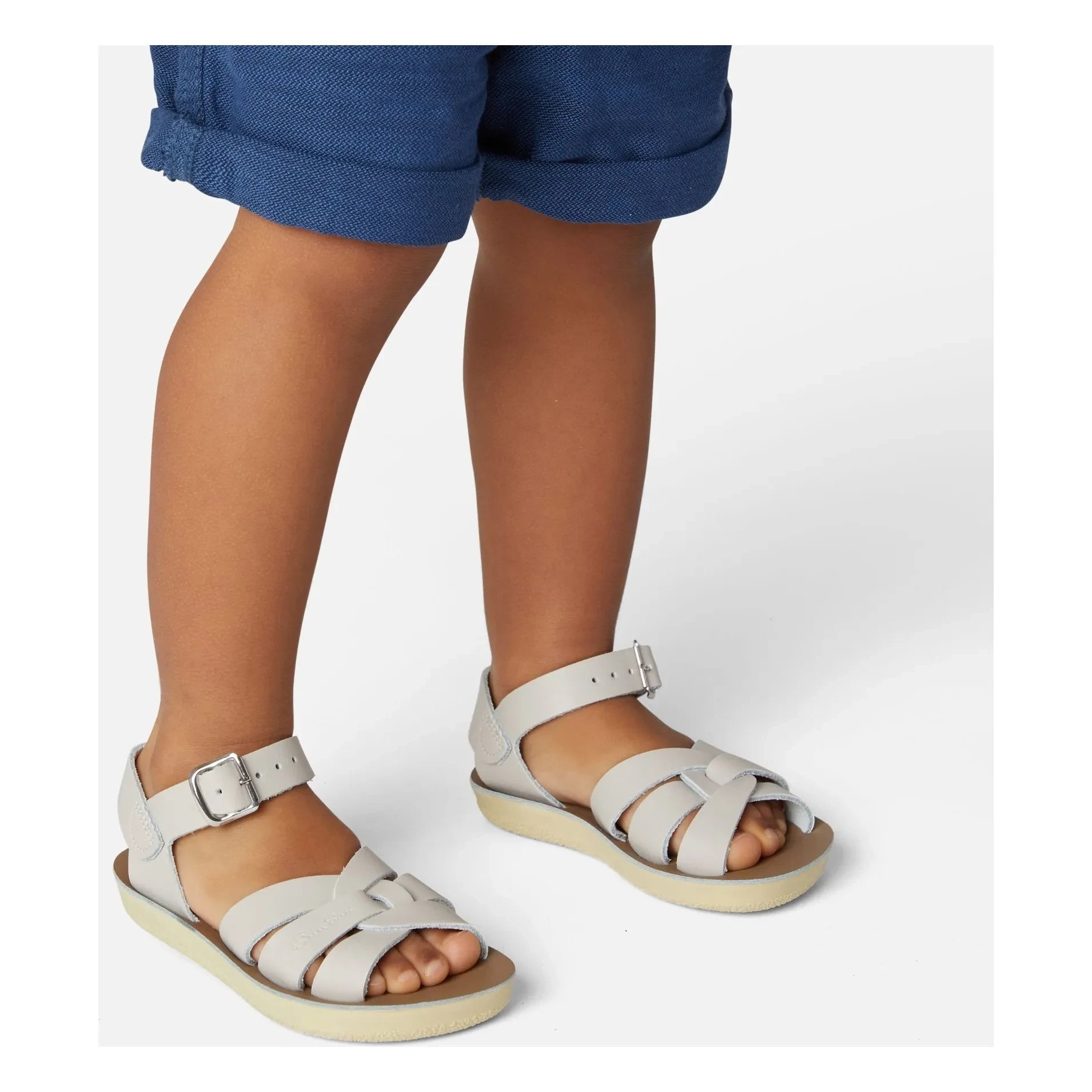 Salt-Water – Wasserdichte Ledersandalen | Beige