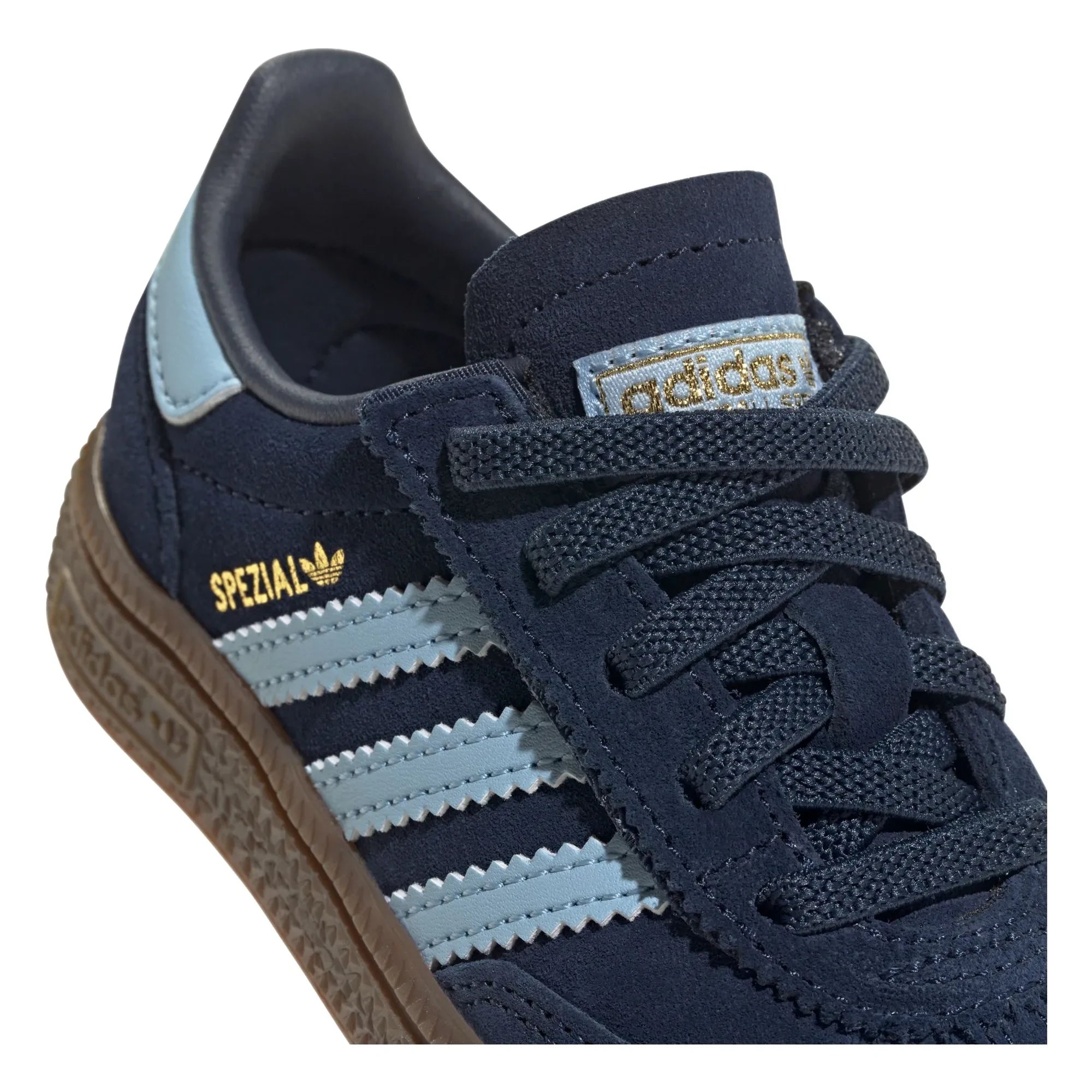 Adidas - Spezial Handball Sportschuhe mit elastischen Schnürsenkeln | Dunkelblau