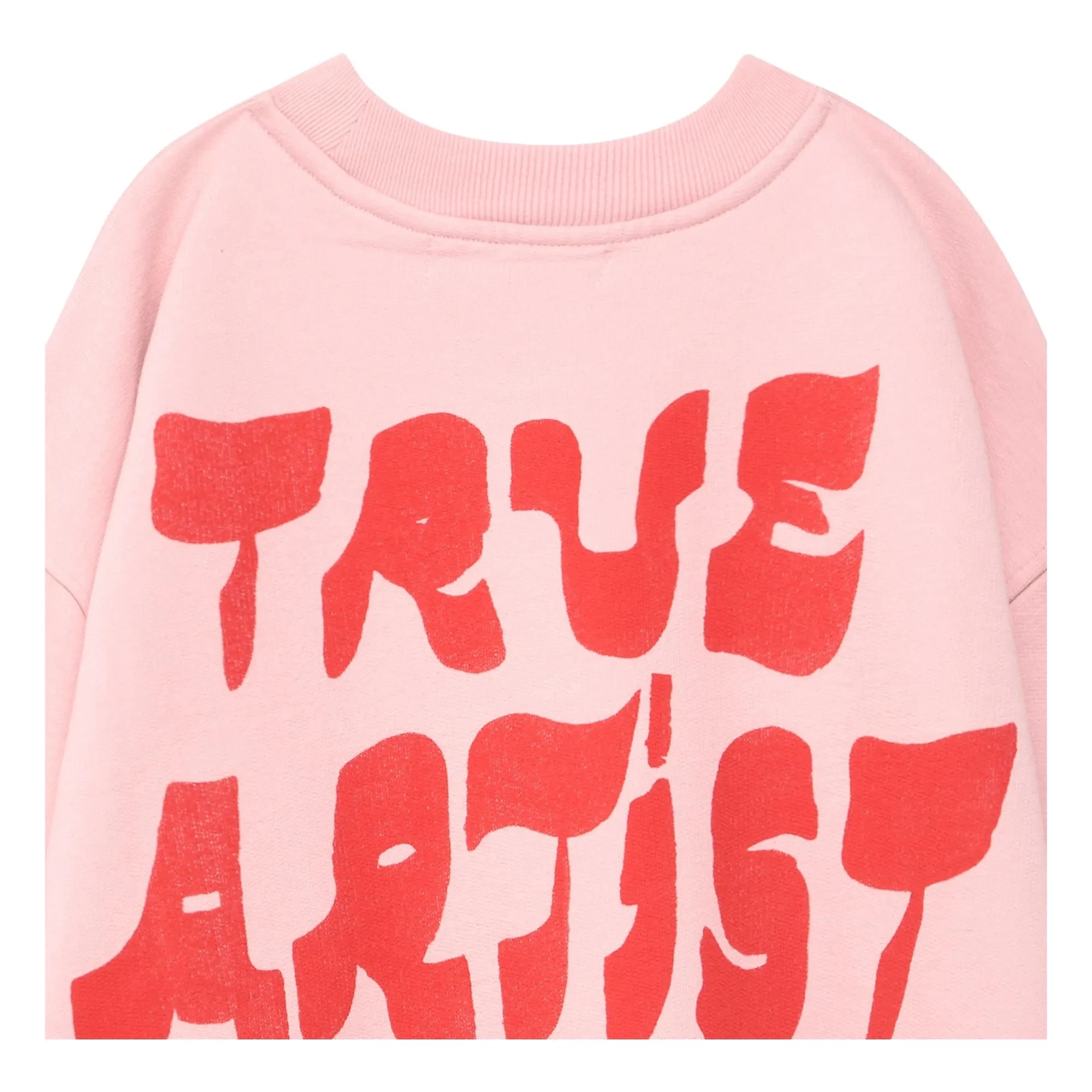 True Artist – Sweat N°11 True Artist Bio-Baumwolle | Blassrosa