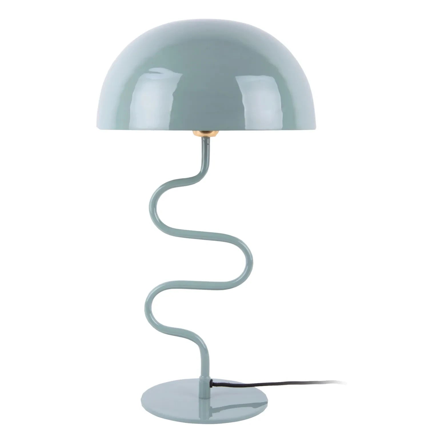 Present Time - Emaille Twist Tischlampe | Blau