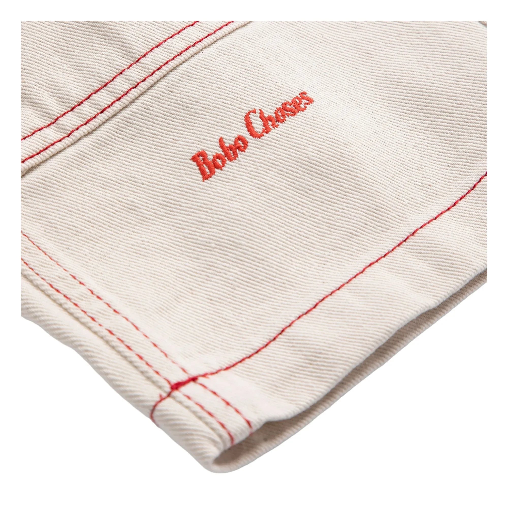 Bobo Choses - Organische Baumwoll-Twill-Panelhose | Weiß