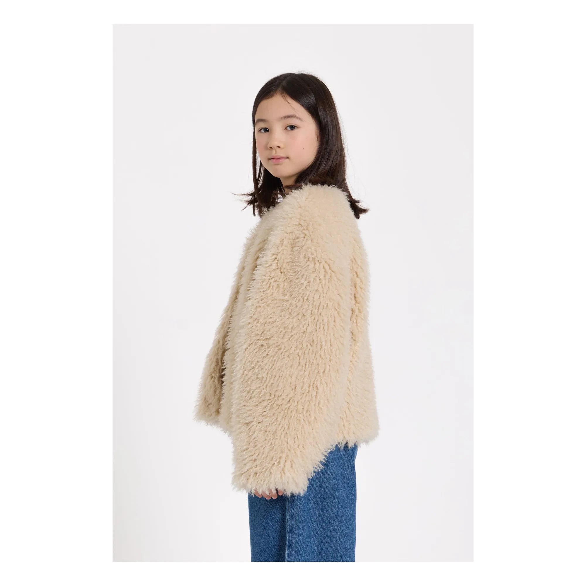 Hundred Pieces - Lucky Kürk Ceket | Bej