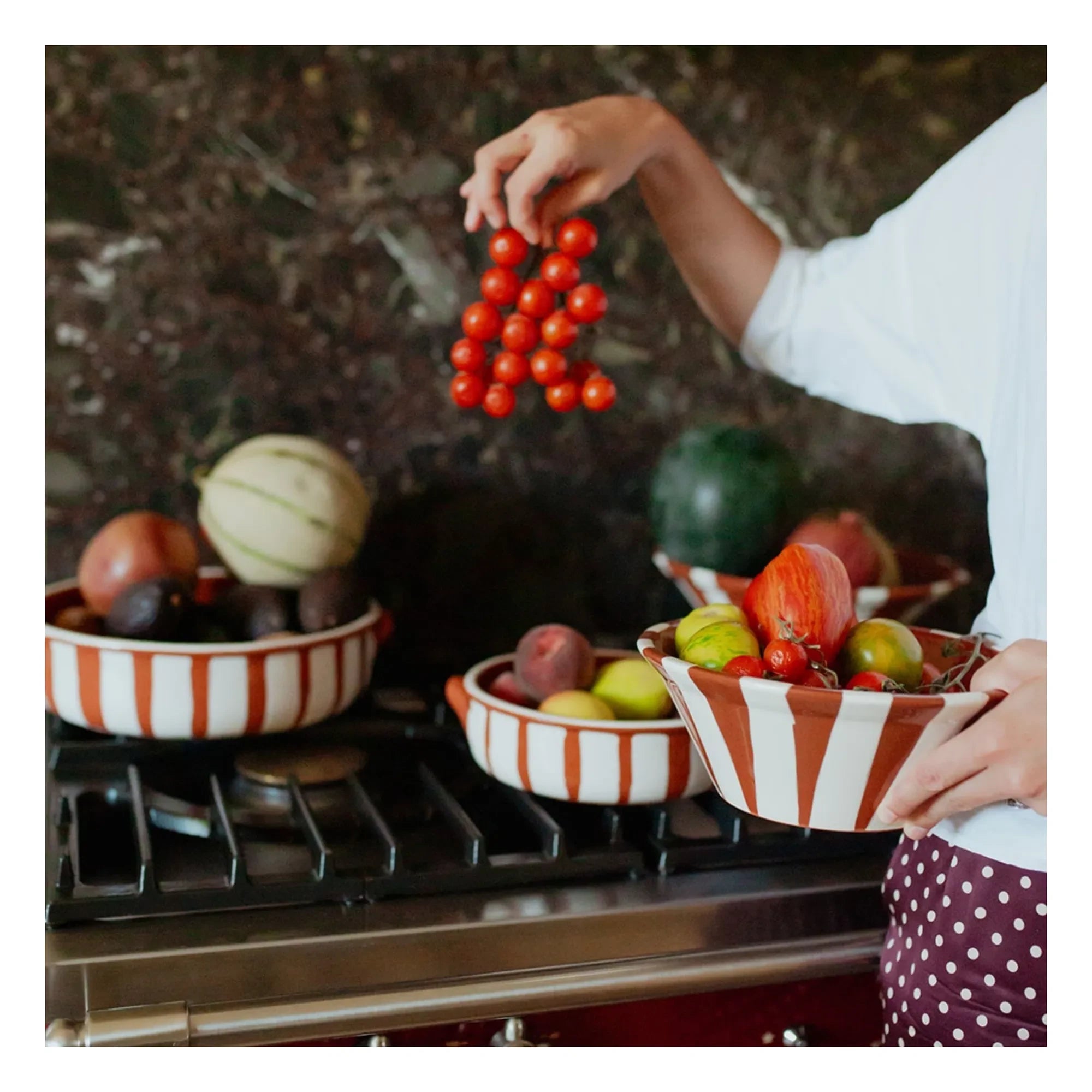 Denise - Ellis Salatschale | Orange