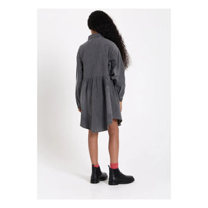Finger in the nose - Darlin Denim Kleid | Denim grau