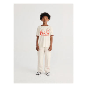 Bobo Choses - The Dog Pickles Bio-Baumwoll-T-Shirt | Weiß