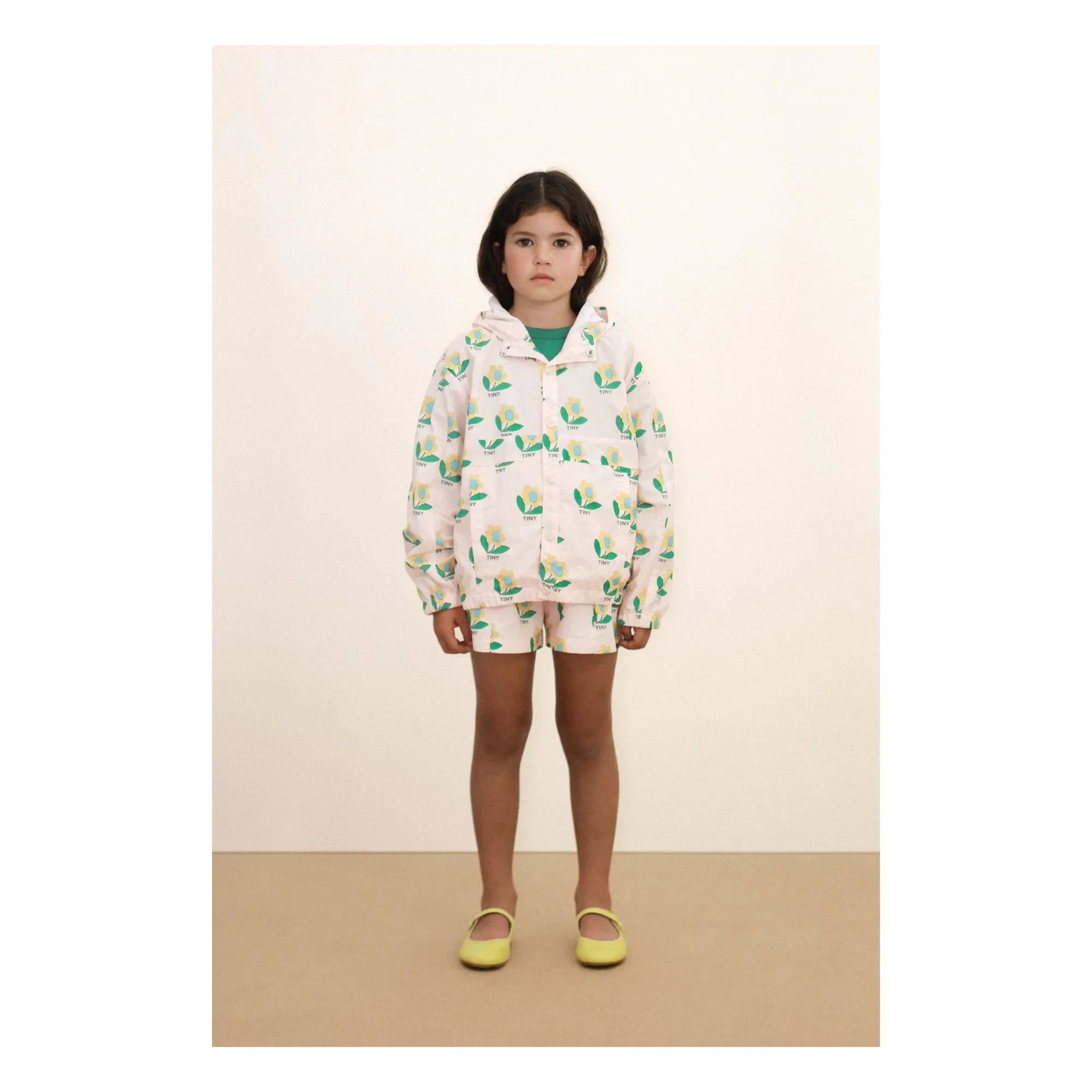 Tinycottons - Flowers Jacke | Hellrosa