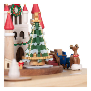 Wooderful life - Weihnachtsschloss Spieldose