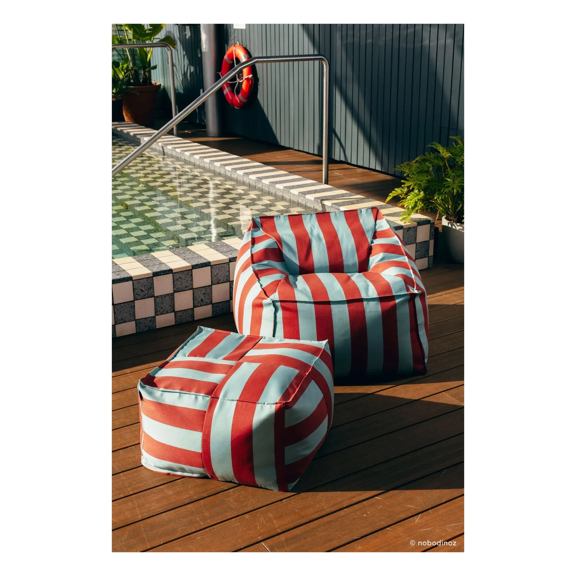 Nobodinoz - Otto Outdoor Sitzsack | Toffee