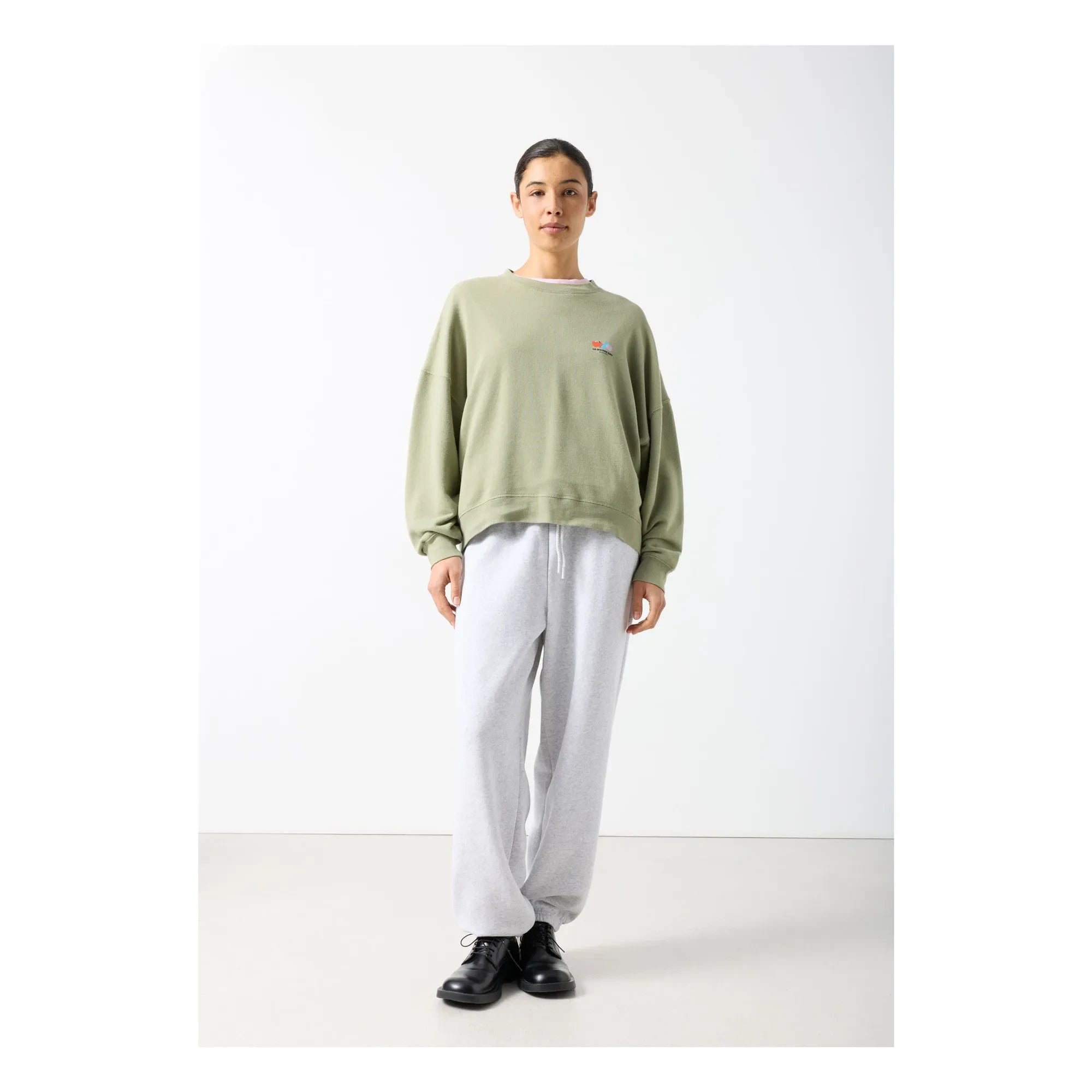 American Vintage - Atubay Baumwoll-Sweatshirt | Khaki