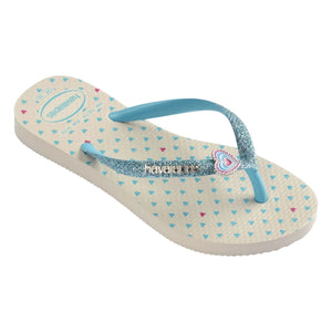 Havaianas - Glitzernde flache Zehentrenner | Beige