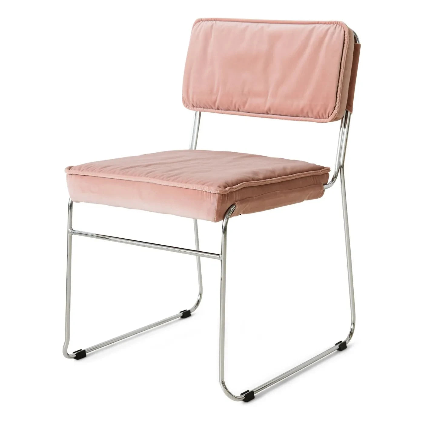 HKliving - Sonsuz kadife sandalyeler - 2'li set | Pembe