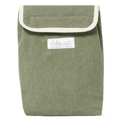 Adorna - Leinen-isolierte Lunchtasche | Khaki